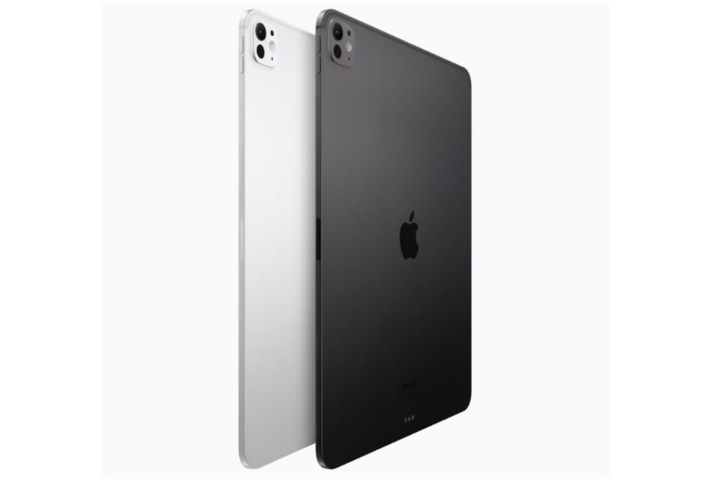 O M4 foi criado com tecnologias pioneiras que ajudam a tornar realidade o design incrivelmente fino do iPad Pro. Imagem: Site oficial Apple.