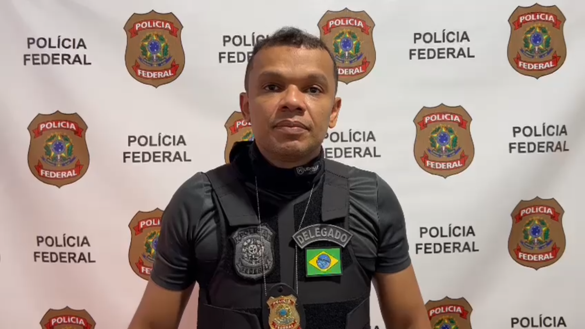 Delegado da Polícia Federal Wagner Oliveira de Paula | Operacão Crateras | Vídeo: Comunicação Social da Polícia Federal no Amapá