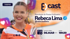 Rebeca Lima - Presidente da Escola de Samba Piratas Estilizados.